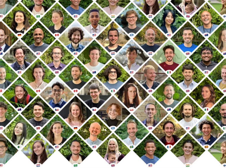 A grid of people who have taken the pledge